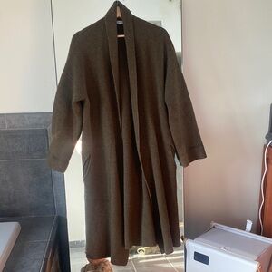 Madewell 100% wool sweater coat size M/L